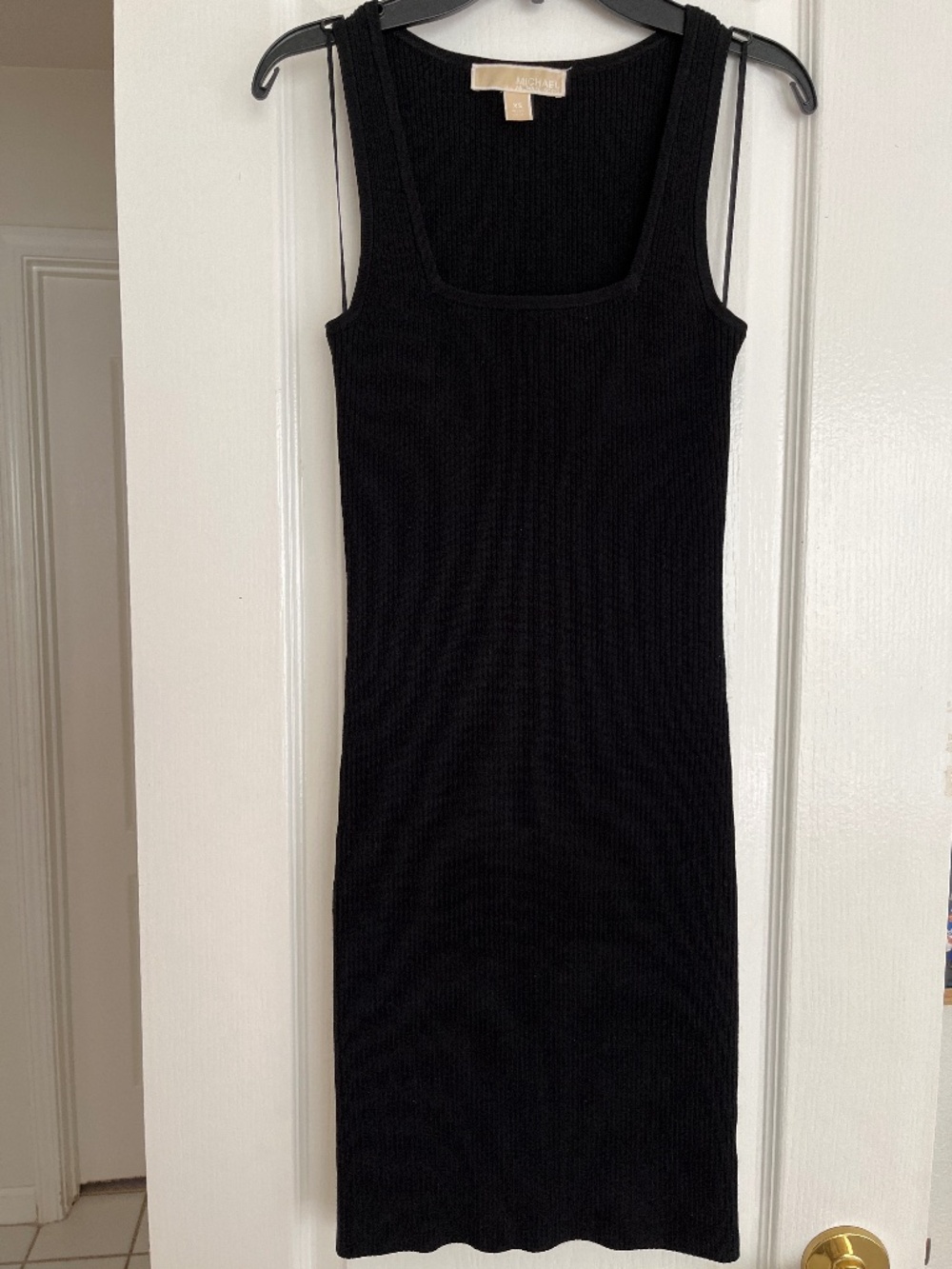 Michael Kors Ribbed Mini Tank Dress